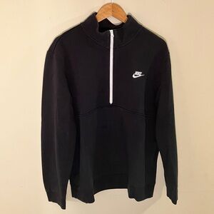 Black Nike Half Zip Sweatshirt